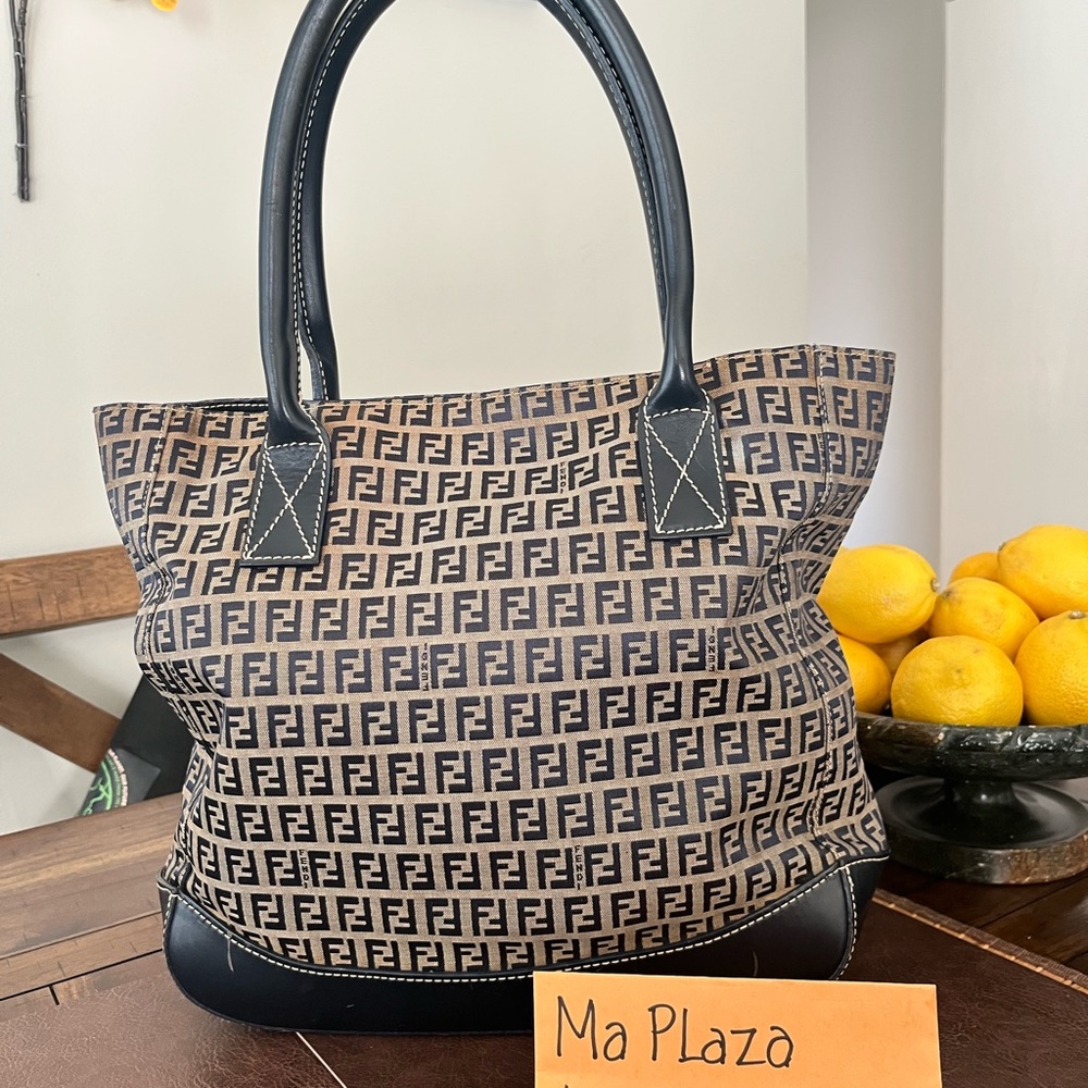 Fendi Brown and Black Women's Bag - Picture 1 of 15